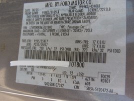 2006 FORD MUSTANG SILVER AT 4.0 F19069